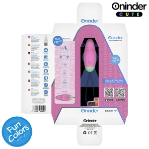ONINDER CUTE - ÅUF VIBRO-ROTATIF 360Â° EN SILICONE - APPLICATION GRATUITE DANS LE MONDE ENTIER